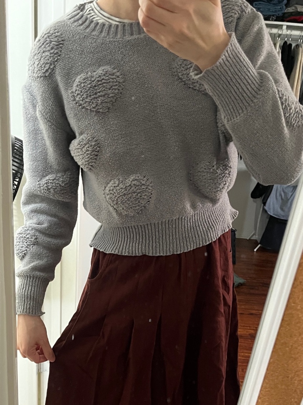 Heart Dot Light Sweater